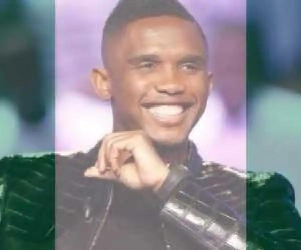 Footballer Samuel Eto